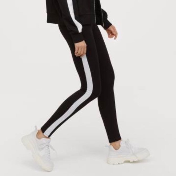 h&m divided basic leggings